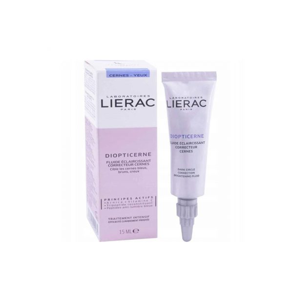 LIERAC DIOPTICERNE FLUIDE ECLAIRCISSANT TUBE, 15 ML