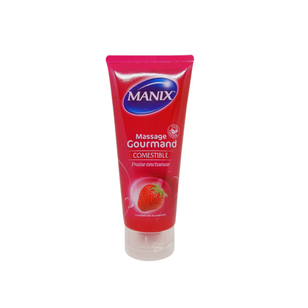 MANIX GEL MASSAGE GOURMAND FRAISE 200ML