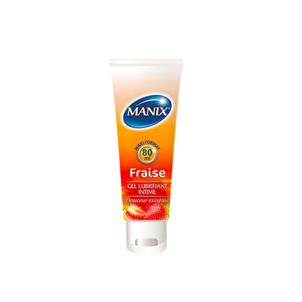 MANIX GEL FRAISE 80 ML