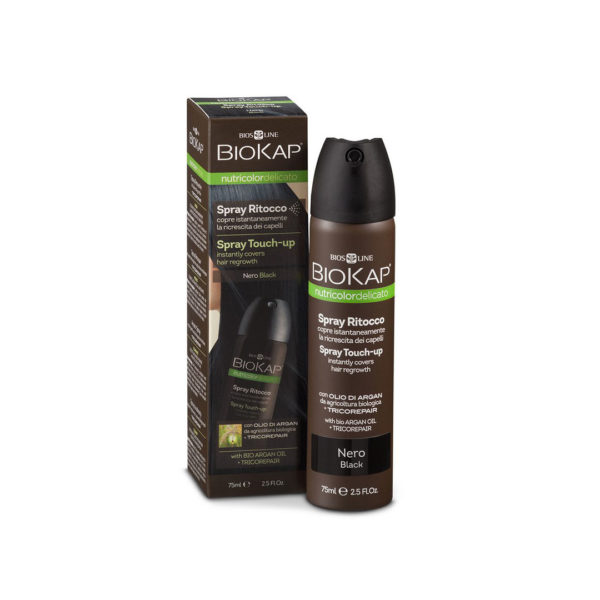 BIOKAP Nutricolor delicato Spray Retouche NOIR