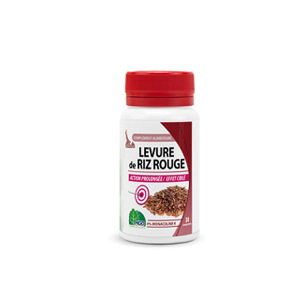 LEVURE DE RIZ ROUGE 30 CAPSULES