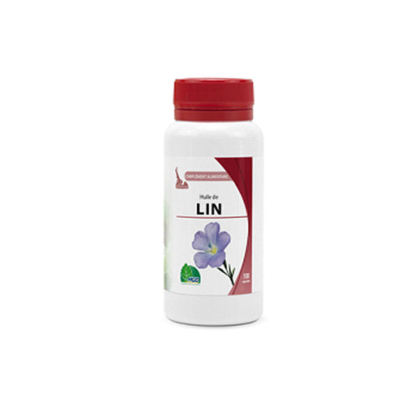 HUILE DE LIN 100 CAPSULES