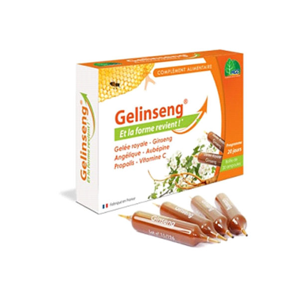 GELINSENG 20 AMPOULES 10 ML