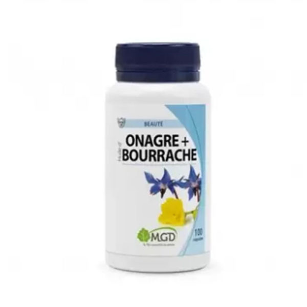 HUILE D'ONAGRE + BOURRACHE 200 CAPSULES