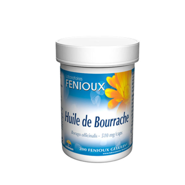 HUILE BOURRACHE 200 CAPSULES